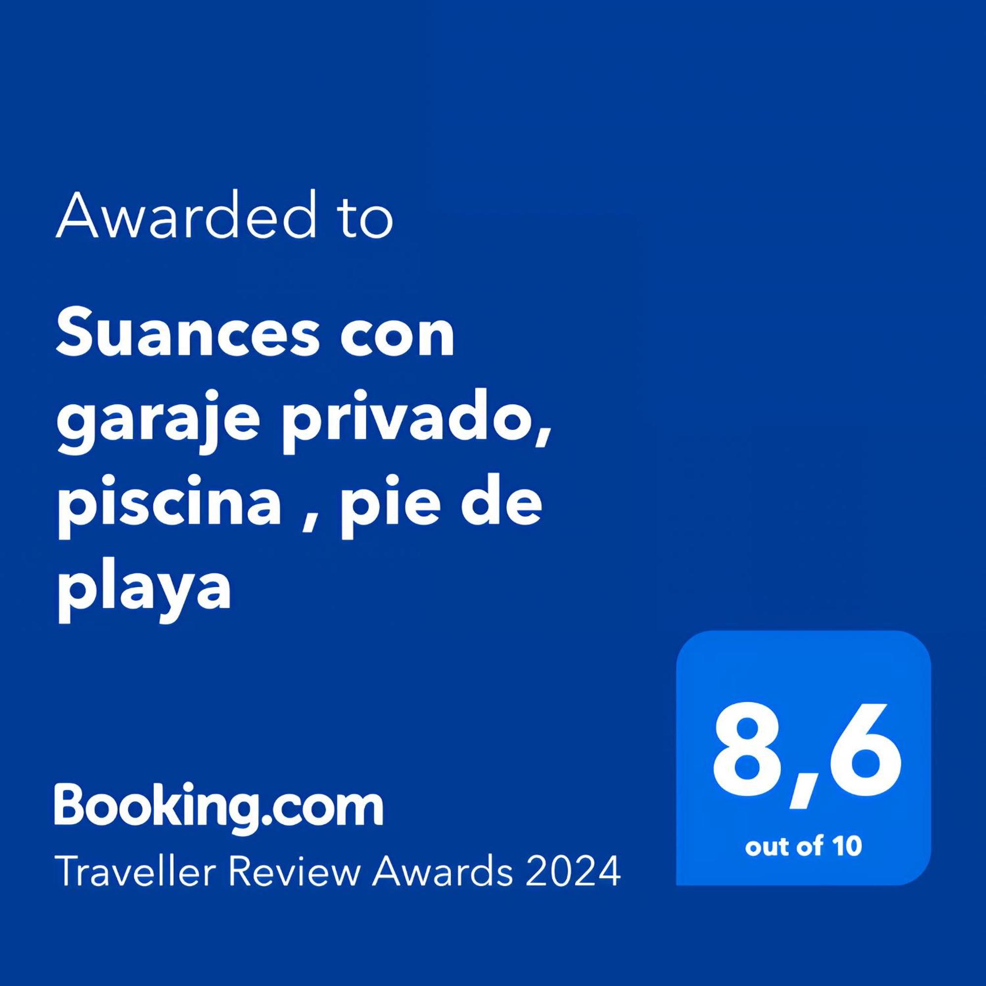 Suances Con Garaje Privado, Piscina , Pie De Playa Apartman Kültér fotó